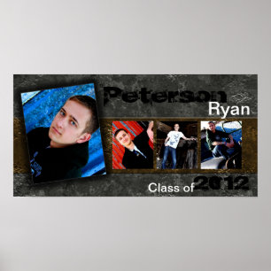 Poster Collage de 10 po x 20 po à 4 emplacements avec col