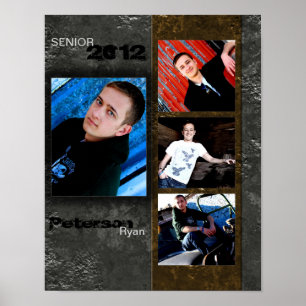 Poster Collage de 11 po x 14 po de 4 emplacements supérie