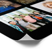 Poster Collage de 44 photos pour le 95e anniversaire (Coin)