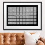 Poster Collage de 60 Modèles photo - Peut modifier la cou<br><div class="desc">Des fleurs élégantes,  tendance et colorées aux couleurs fraîches sont incluses dans ce design - un look moderne et simple. Parfait pour une crèche ou une chambre de fille.</div>