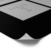 Poster Collage de 60 Modèles photo - Peut modifier la cou (Coin)