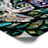 Poster Collage de chats gris Art Kitty Chats Collages (Coin)