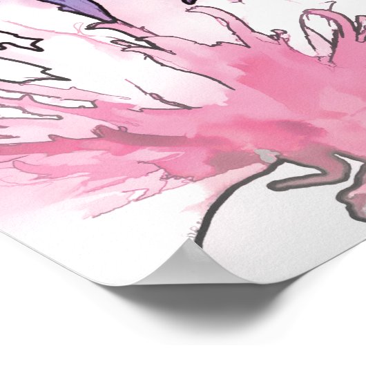 Poster Collage de Cornflower (Coin)