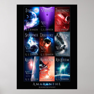 Poster Collage de couverture Aurora Rhapsody (20x28)