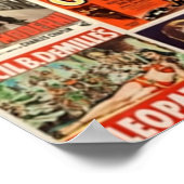 Poster Collage de films classiques (Coin)