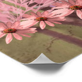 Poster Collage de fleurs de cone Love Never Fails (Coin)