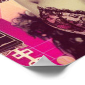 Poster Collage de la broche rétroonde (Coin)