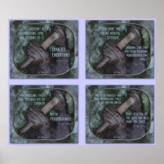 Poster Collage de l'affiche de la musculation 2