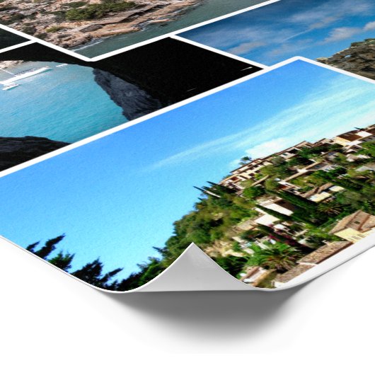 Poster collage de l'affiche de Mallorca en Baleares (Coin)