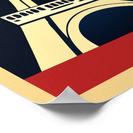 Poster Collage de l'affiche de voyage Retro (Coin)