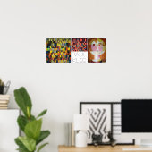 Poster Collage de l'affiche Paul Klee (Bureau à domicile)