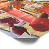 Poster Collage de maquillage vintage (Coin)