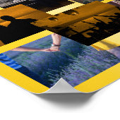 Poster Collage De Photo Pour Le 50E Anniversaire (Coin)