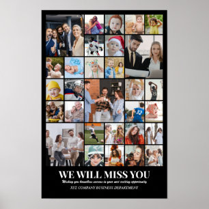 Poster Collage de photos 30 images 12x18 16x24 20x30 24x3