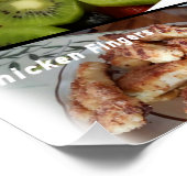 Poster Collage de photos alimentaires (Coin)