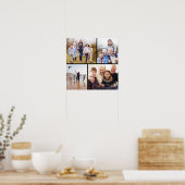 Poster Collage de photos de famille (Cuisine)