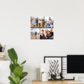 Poster Collage de photos de famille (Bureau à domicile)