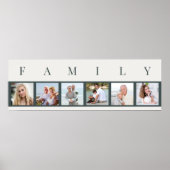 Poster Collage de photos de famille 6 Bande d'images pers (Devant)