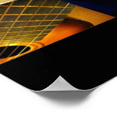 Poster Collage de photos de guitare (Coin)