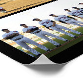 Poster Collage de photos de joueur de baseball numéro 13 (Coin)