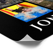 Poster Collage de photos de remise de diplôme 19 Félicita (Coin)