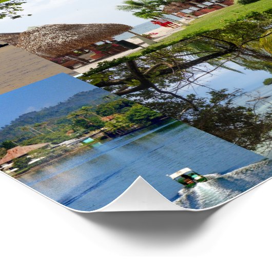 Poster Collage de photos du Panama (Coin)