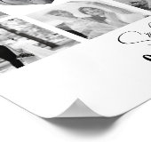Poster Collage de photos personnalisées Un cadeau unique (Coin)