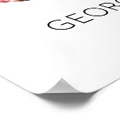 Poster Collage de photos pour les 5 ans de mariage ensemb (Coin)