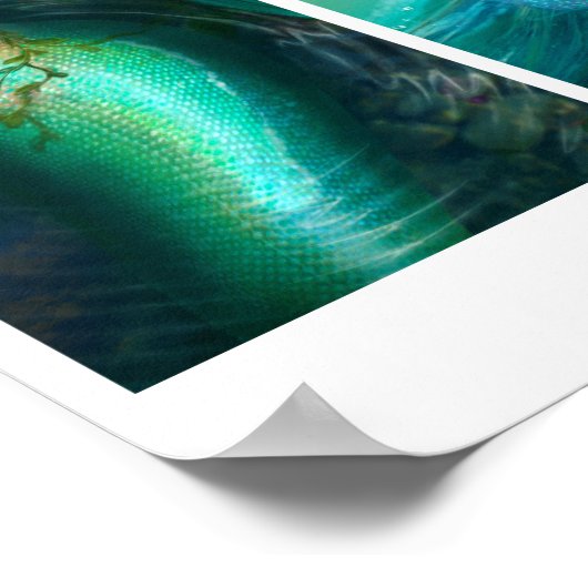 Poster Collage de sirènes d'affiche (Coin)