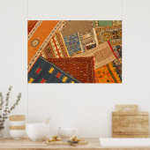 Poster Collage de tapis (Cuisine)