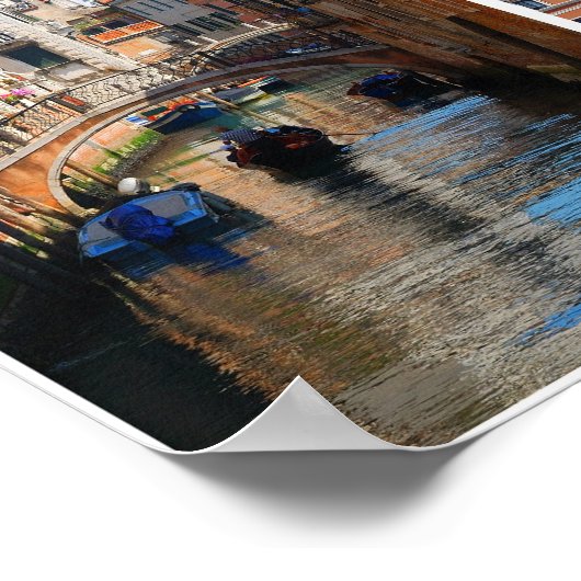 Poster Collage de Venise (Coin)