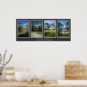 Poster Collage de Yosemite Falls (Cuisine)