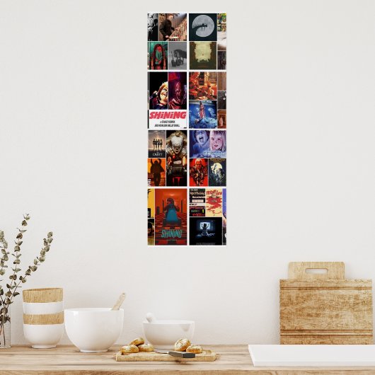 Poster Collage d'horreur (Cuisine)