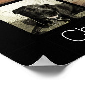 Poster Collage d'images multiphoto personnalisé (Coin)