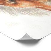 Poster Collage du berger allemand "Ghost" (Coin)