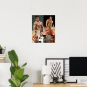 Poster collage du club de fans Justin Woltering (Bureau à domicile)