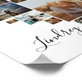 POSTER COLLAGE DU COEUR HEUREUSE SAINTE-VALENTIN (Coin)