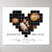 POSTER COLLAGE DU COEUR HEUREUSE SAINTE-VALENTIN (Devant)