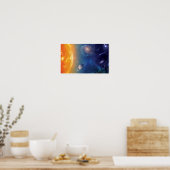 Poster Collage du système solaire de la NASA dans l'espac (Cuisine)