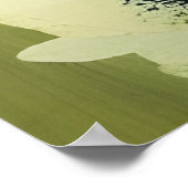 Poster Collage du visage et des fleurs des femmes (Coin)