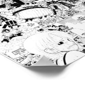 Poster Collage d'un morceau de manga (Coin)