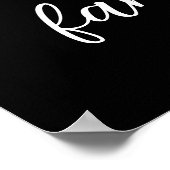 Poster Collage en forme de coeur Le bonheur est une famil (Coin)