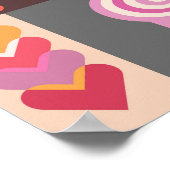 Poster Collage graphique (Coin)