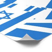 Poster Collage Israël (Coin)
