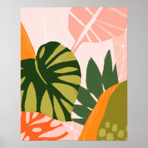 Poster Collage Jungle I