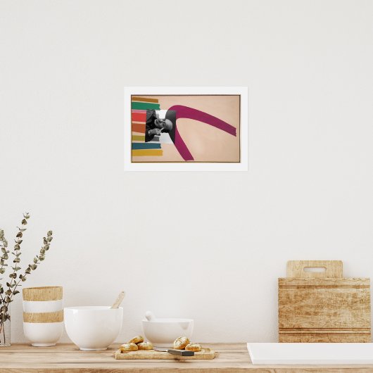 Poster Collage moderniste (Cuisine)