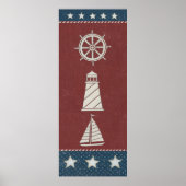 Poster Collage nautique 1 (Devant)