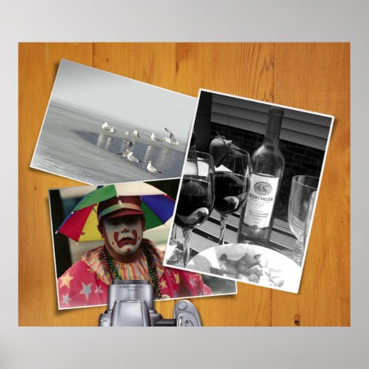 Poster Collage photo (Devant)