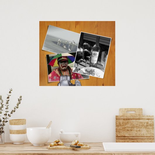 Poster Collage photo (Cuisine)