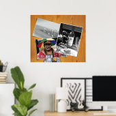 Poster Collage photo (Bureau à domicile)